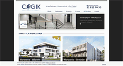 Desktop Screenshot of cogik.com.pl